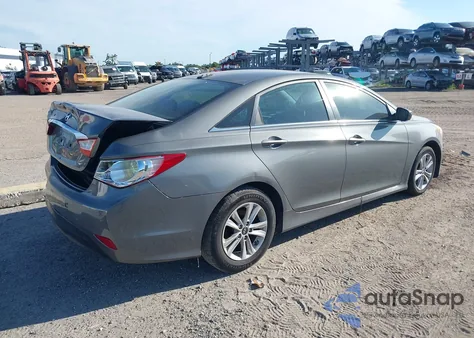 2014 Hyundai Sonata Gls z USA, uszkodzony, nr VIN 5NPEB4AC6EH893804